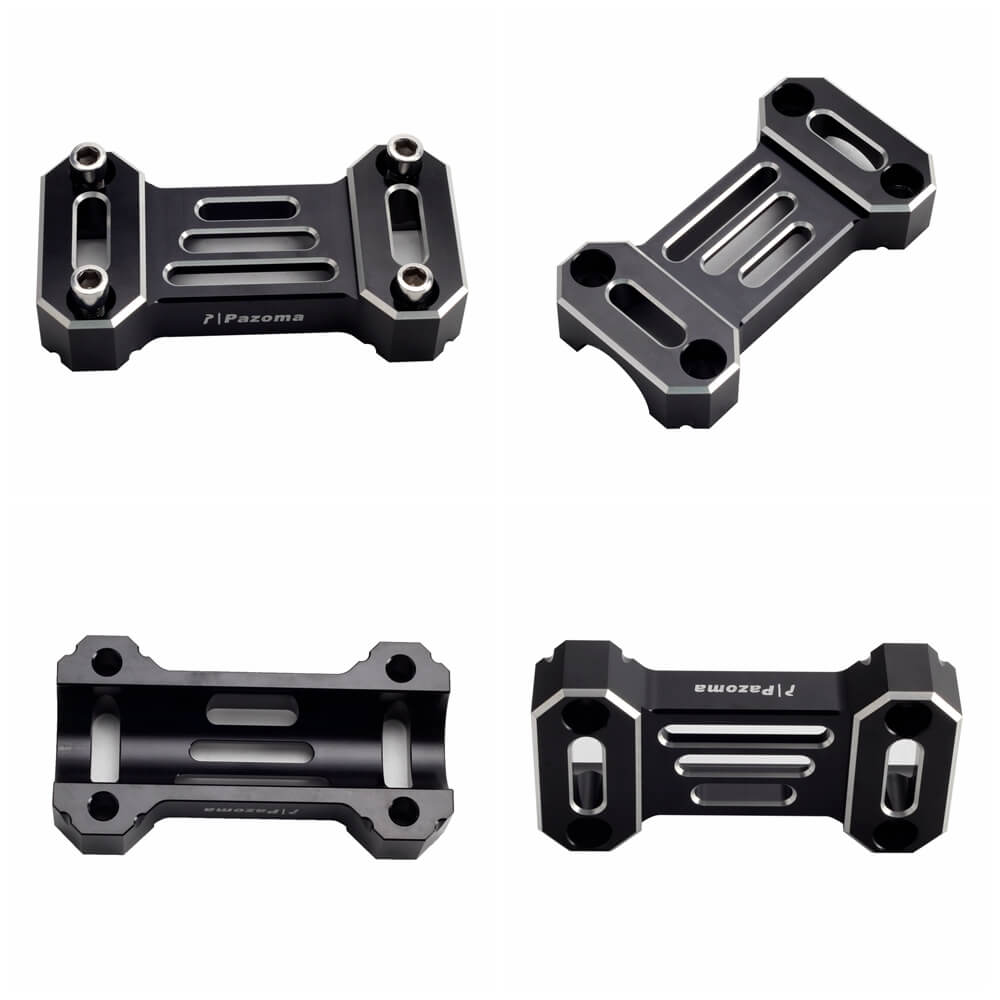 CNC Aluminum Handlebar Riser Top Clamp Cover Support For Harley Davidson Pan America 1250 ST Special CVO RA1250SE RA1250S 2021-2025 - pazoma