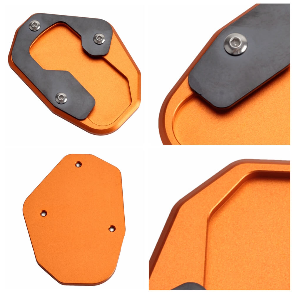 CNC Kickstand Side Stand Enlarge Extension Foot Pad Support For Harley Davidson Pan America 1250 Special RA1250S RA1250 2021-2024 - pazoma