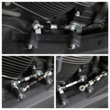 CNC Mid-Control Adjustable Shift Linkage Rod For Harley Davidson Softail M8 Dyna FXR - pazoma