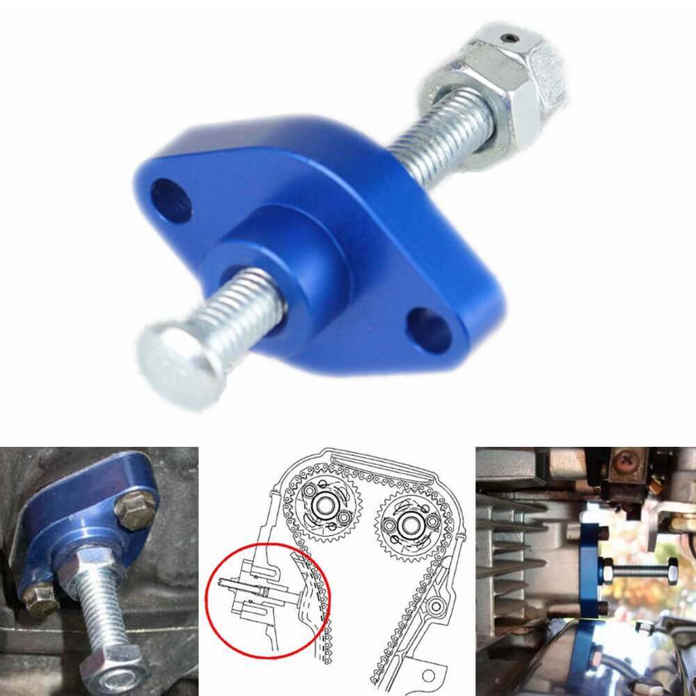 Manual Adjuster Timing Cam Chain Tensioner For Off-Road HONDA CRF XR XT Suzuki DR DRZ RMZ KAWASAKI KLX Yamaha SP TT 150 250 400 450 600 650 - pazoma