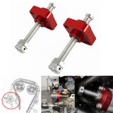 2002-2008 HONDA VFR800 Adjustable Manual Cam Timing Chain Tensioner RED BLUE BLACK 2 PIECE - pazoma