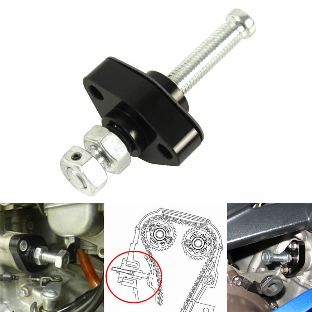 Timing Cam Chain Tensioner Manual Adjuster Honda 95-98 CBR 600F3 99-06 CBR600F4/F4I 98-05 VTR1000 Super Hawk 04-06 CB 600F 599 02-07 CB900F 919 - pazoma