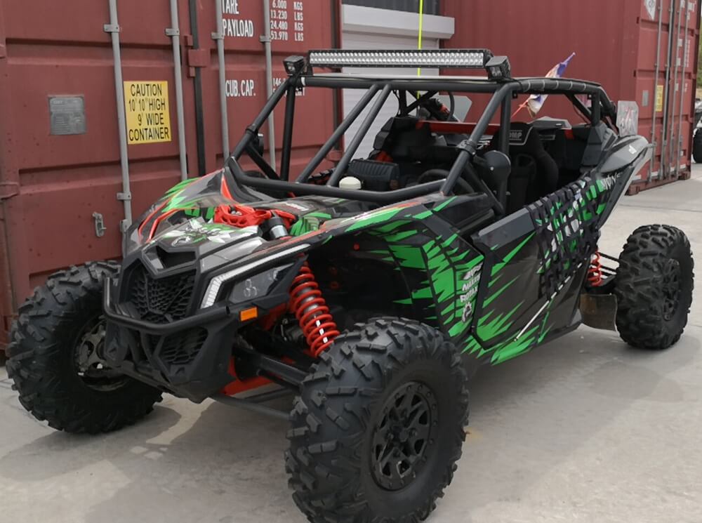 Can-Am BRP Maverick X3/X DS/ X RS 2016-2023 Custom Graphics Backgrounds Sticker Decals Wrap Kit - pazoma