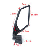 UTV Racing Side LED Turn Signal View Mirrors Adjustable Folding for Can-Am Maverick X3 & X3 Max XRS XDS Turbo R RR 2017-2024 - pazoma