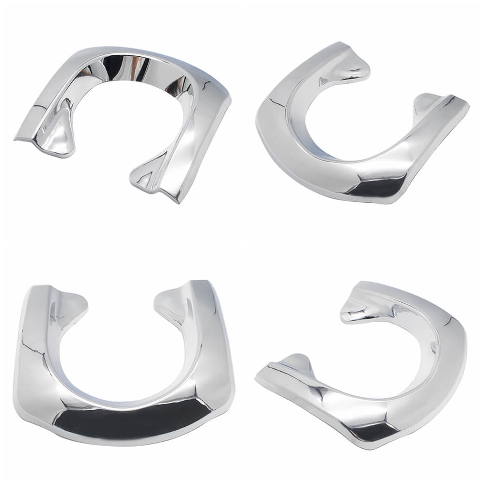 T-Sport Headlight Fairing Bezels Trim Cover For Harley Dyna FXDXT FXDWG FXR Dyna Street Bob CBC Cali TSport Front Fairing Club Style - pazoma