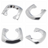 T-Sport Headlight Fairing Bezels Trim Cover For Harley Dyna FXDXT FXDWG FXR Dyna Street Bob CBC Cali TSport Front Fairing Club Style - pazoma