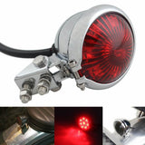 Universal LED 12V Stop Taillight Rear Brake Tail Light Lamp Custom Motorcycle Bates Type Cruiser Honda CB 500 550 650 Yamaha XS Suzuki GS