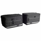 Club Style Escape Saddlebags Saddle Luggage Storage Bag w/Waterproof covers reflective strips For Harley Softail Dyna Super Glide Sportster FXR FXLRS - pazoma