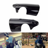 Club Style Handguards Hand Guard Black For Harley Dyna Fat Bob FXDF Switchback FLD Wide Glide FXDWG Low Rider S FXDLS Road King Custom FLHRS 06-2017 - pazoma