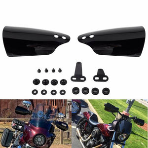 Club Style Handguards Hand Guard Black For Harley Touring Road King FLHR Classic FLHRC FLHRS Injected CVO/SE FLHRSE 96-07 w/Cable Clutch - pazoma