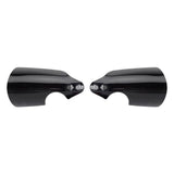 Club Style HD PC Handguards Hand Guard Black Polycarbonate w/Cutouts For Harley-Davidson Road King Special FLHRXS 2017-2024 - pazoma