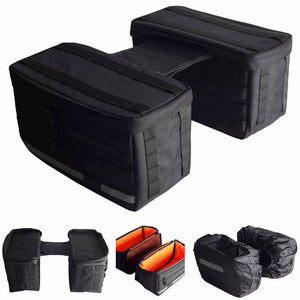 Club Style Saddlebags Saddle Luggage Storage Bag For Harley Softail Dyna Street Bob Wide Super Glide FXR FXLRS Low Rider S Sportster - pazoma
