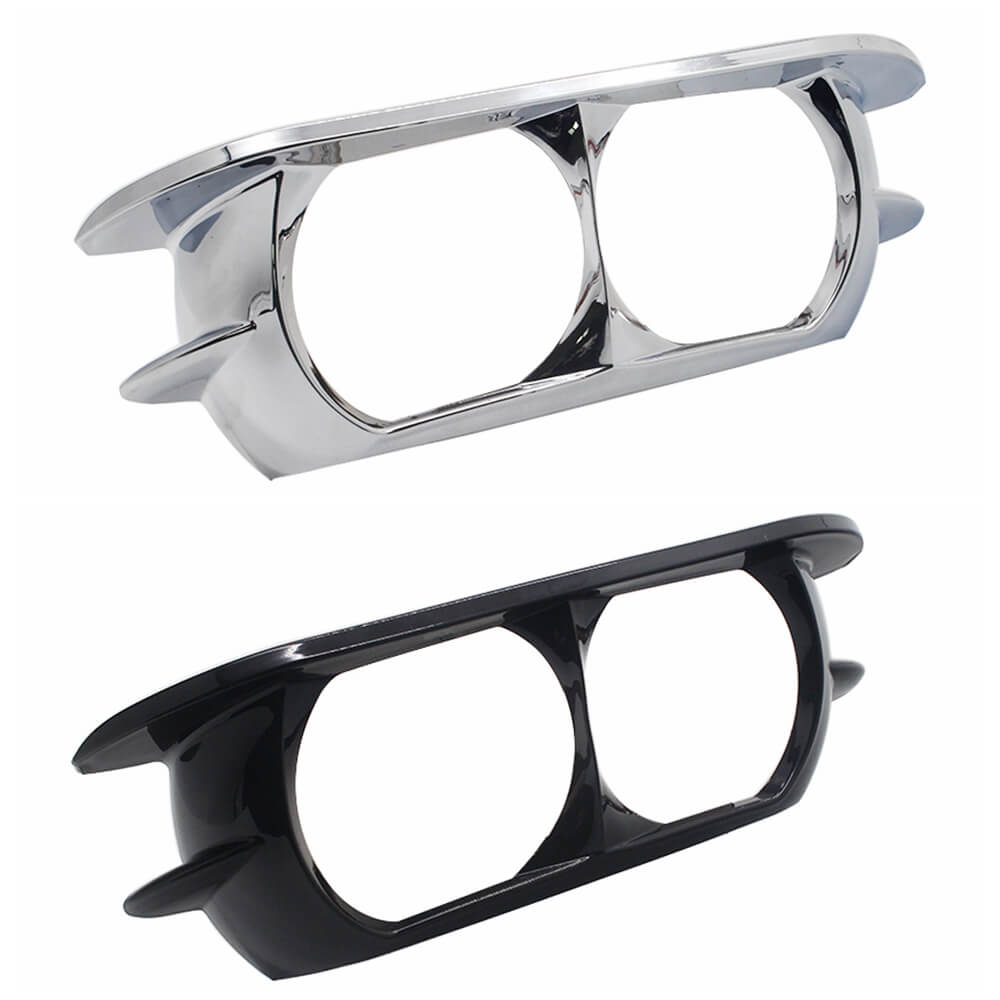 Motorcycle Dual Headlamp Headlight Trim Cover Bezel for Harley Road Glide 2015-2024 - pazoma