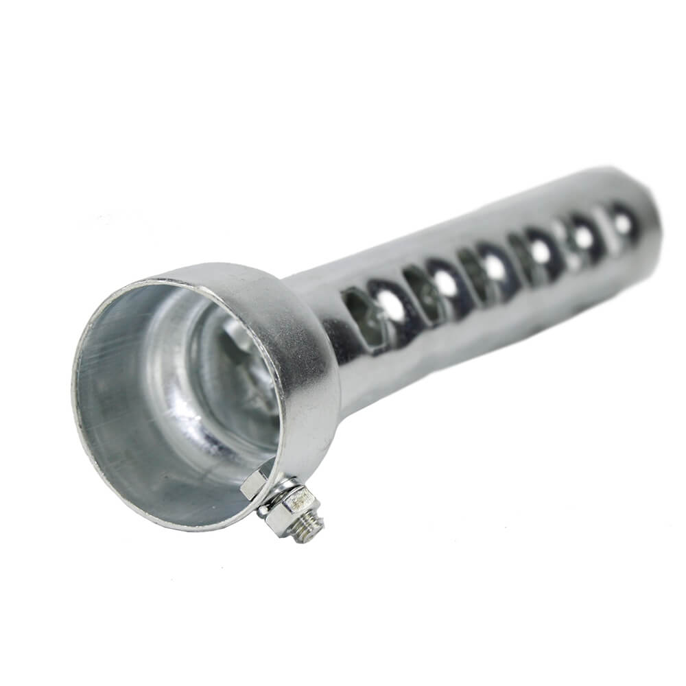 Long 8" Steel Exhaust Baffle DB-Killer DB-Eater Fit 50mm/2" Drag Pipe Silencer for Harley Drag Pipes & Custom Application (Baffle O.D. 47mm) - pazoma