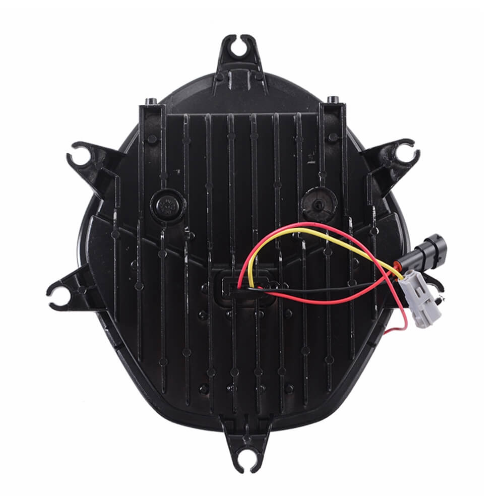 LED Headlight Head Lamp w/ Halo DRL High Low Beam for SUZUKI V-Strom 650 / 1000 DL1000 DL650 2014-2021 E-MARK Approved - pazoma