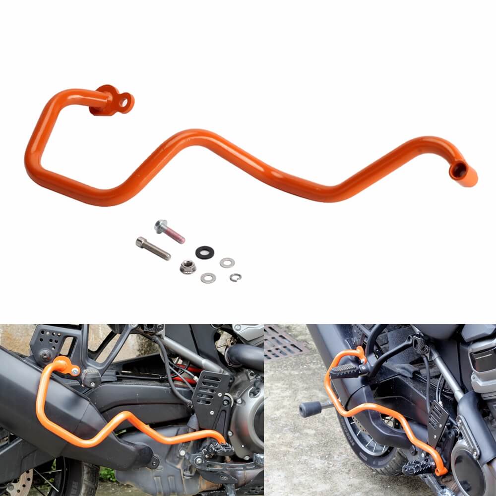 Harley Pan America 1250 ST RA1250ST Special RA1250S RA1250 CVO RA1250SE 2021-2025 Exhaust Muffler Guard Crash Bars Protector Bumper 47200732 - pazoma