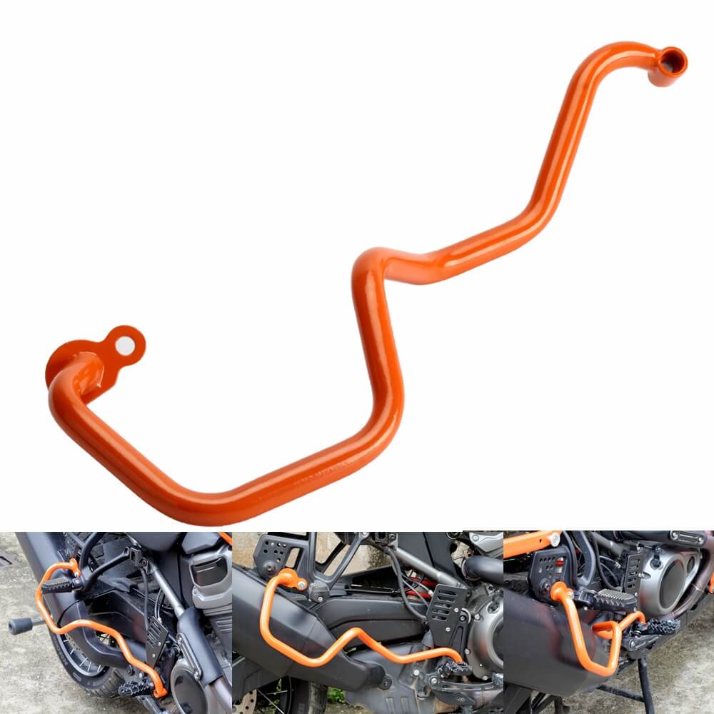 Exhaust Muffler Guard Crash Bars Protector Bumper For Harley Pan America 1250 ST RA1250ST Special RA1250S RA1250 CVO RA1250SE 2021-2025 - pazoma