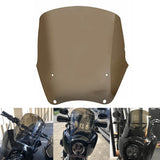 FXDXT Dyna Super Glide 15 inch T-Sport Headlight fairings Replacement Recurve Windshield Kit for Harley Street Bob FXR FXBB - pazoma