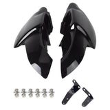 FXR Style Clubstyle FXRT FXRP FXRD Upper Lower Fairings w/ Brackets For Harley Softail M8 Fat Street Bob Low Rider S Standard - pazoma