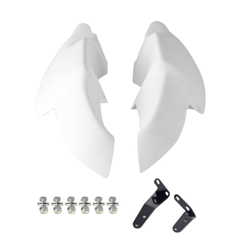 FXR Style Clubstyle FXRT FXRP FXRD Upper Lower Fairings w/ Brackets For Harley Softail M8 Fat Street Bob Low Rider S Standard - pazoma