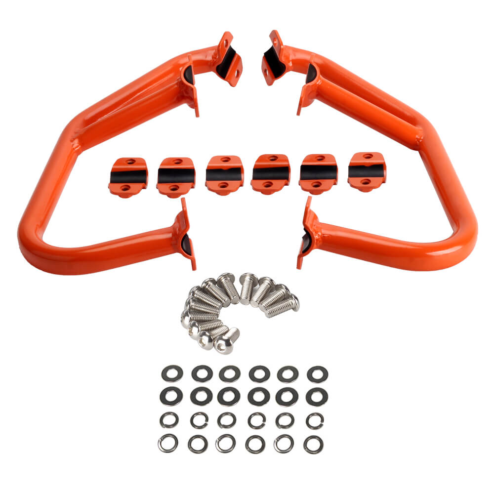 Brush Bumper Extension Engine Guard Highway Crash Bar Stunt Cage Protector Protection For Harley Pan America 1250 ST Special RA1250S CVO 21-25 - pazoma