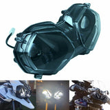 LED Projection Headlight Headlamp Assembly Angel Eyes DRL Replacement Headlight For Triumph Tiger 800 / Tiger Explorer XC 2010-2017