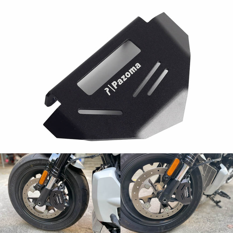 Front Brake Caliper Cover Guard Protection Side Protectors Fit For Harley Sportster S 1250 RH1250S 2021-2024 Black - pazoma