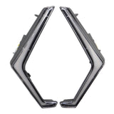 UTV LED Front Driver Turn Signal Fang Signature Accent Light Set for Polaris RZR XP Turbo S XP 1000 4 2018-2025 - pazoma