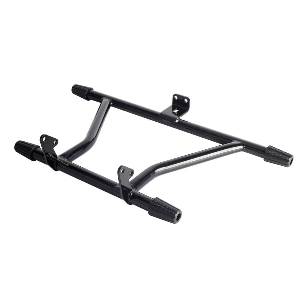 Front Highway Peg High 2 Step Crash Bar Engine Guard crash cage For Harley Softail Street Bob Low Rider Fat Bob 114 Standard 2018-2024 - pazoma