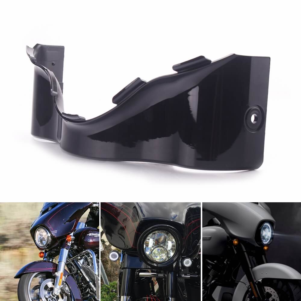Harley 2014-2024 Touring Ultra Classic Limited Electra Glide Street Glide FLHX FHLT FLH FLHTCU Outer Fairing Skirt Batwing Lower Trim - pazoma