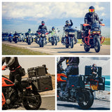 Aluminum Side Top Cases Rear Luggage Tail Box W/Mounting Plate System Bracket for Harley Pan America CVO Special RA1250S RA1250 - pazoma