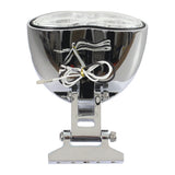 Harley V-Rod Choppers Bobbers Cyclops Custom Motorcycle Headlight Double Oval Wave Twin Headlamp - pazoma