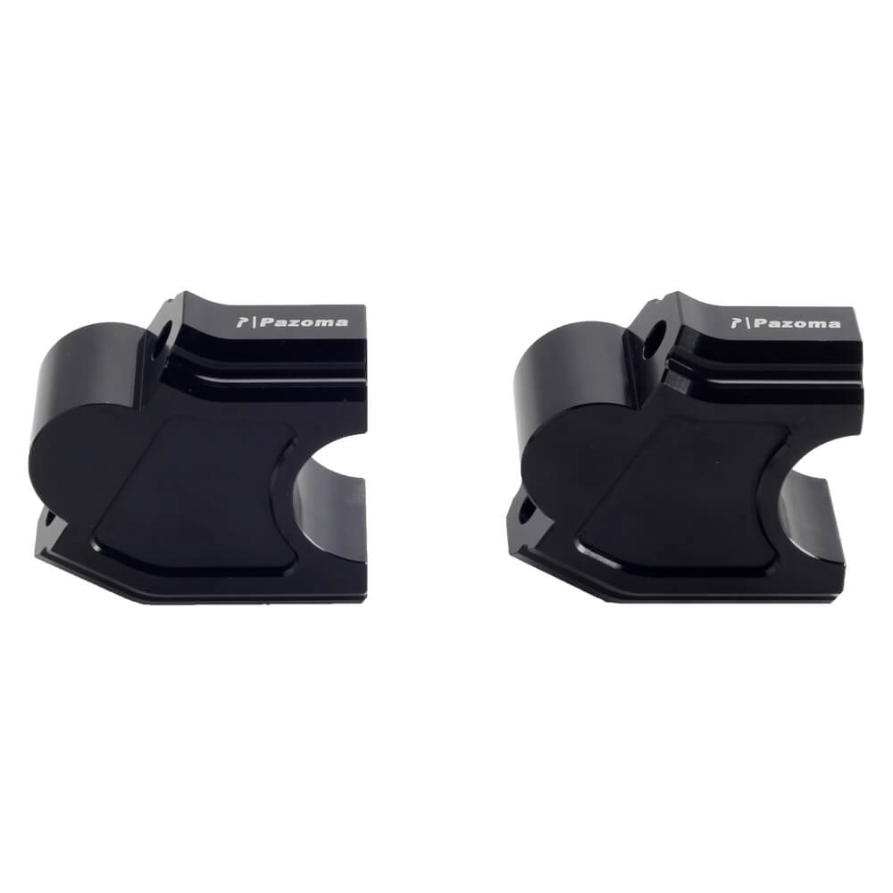 Handlebar Risers with Offset Backward Adapters Pull Back Riser Back Move Mount For Harley Pan America 1250 ST RA1250ST Special RA1250 S SE 2021-2025 - pazoma