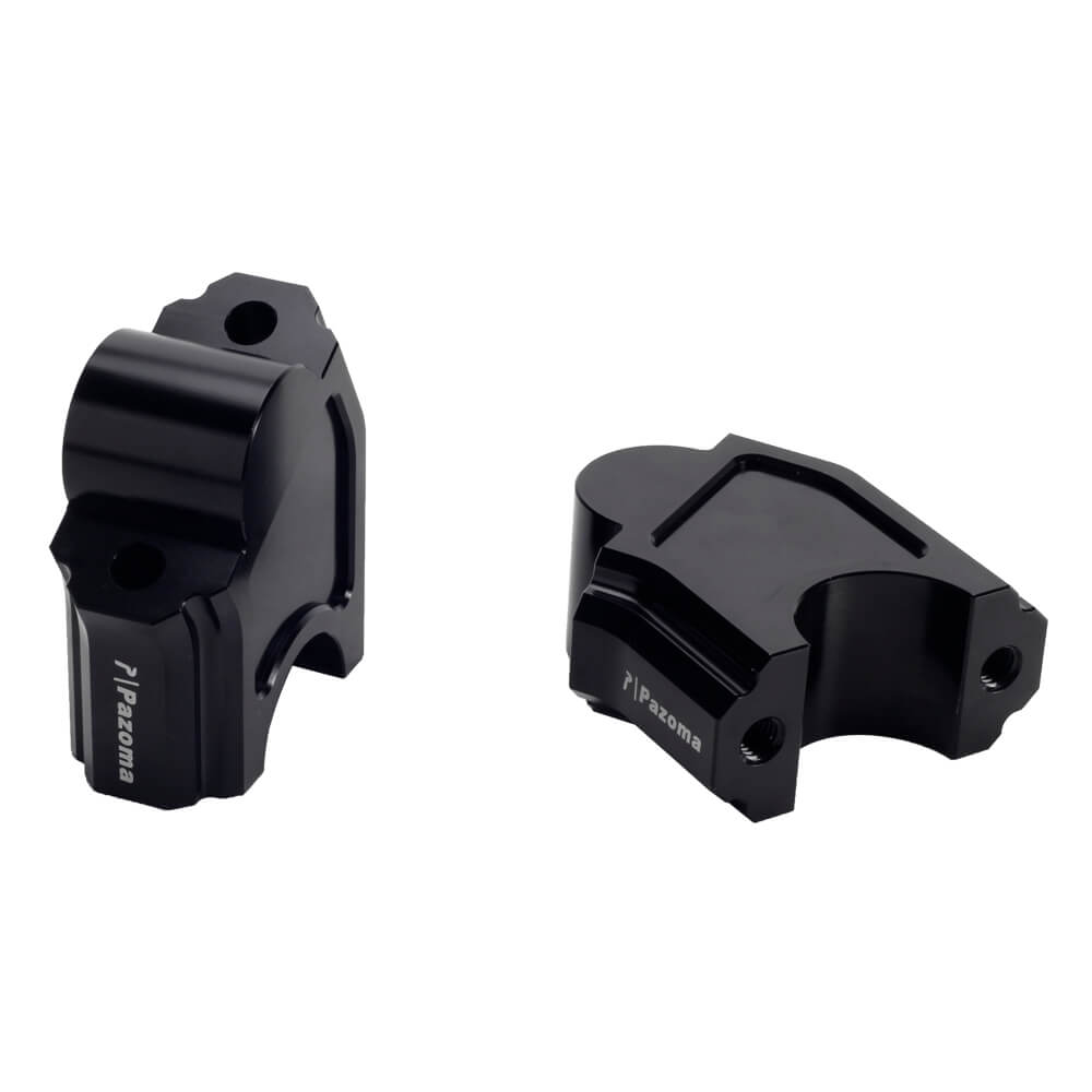 Handlebar Risers with Offset Backward Adapters Pull Back Riser Back Move Mount For Harley Pan America 1250 ST RA1250ST Special RA1250 S SE 2021-2025 - pazoma