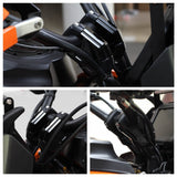 Handlebar Risers with Offset Backward Adapters Pull Back Riser Back Move Mount For Harley Pan America 1250 ST RA1250ST Special RA1250 S SE 2021-2025 - pazoma