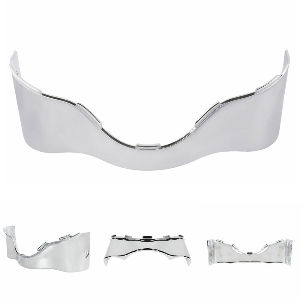 Harley 2014-2024 Touring Ultra Classic Limited Electra Glide Street Glide FLHX FHLT FLH FLHTCU Outer Fairing Skirt Batwing Lower Trim - pazoma