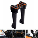 CNC aluminum Handlebar Tall Risers w/Top Clamp Cover kit for Harley Pan America 1250 ST Special CVO RA1250SE RA1250S RA1250 2021-2025 - pazoma