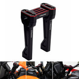 CNC aluminum Handlebar Tall Risers w/Top Clamp Cover kit for Harley Pan America 1250 ST Special CVO RA1250SE RA1250S RA1250 2021-2025 - pazoma