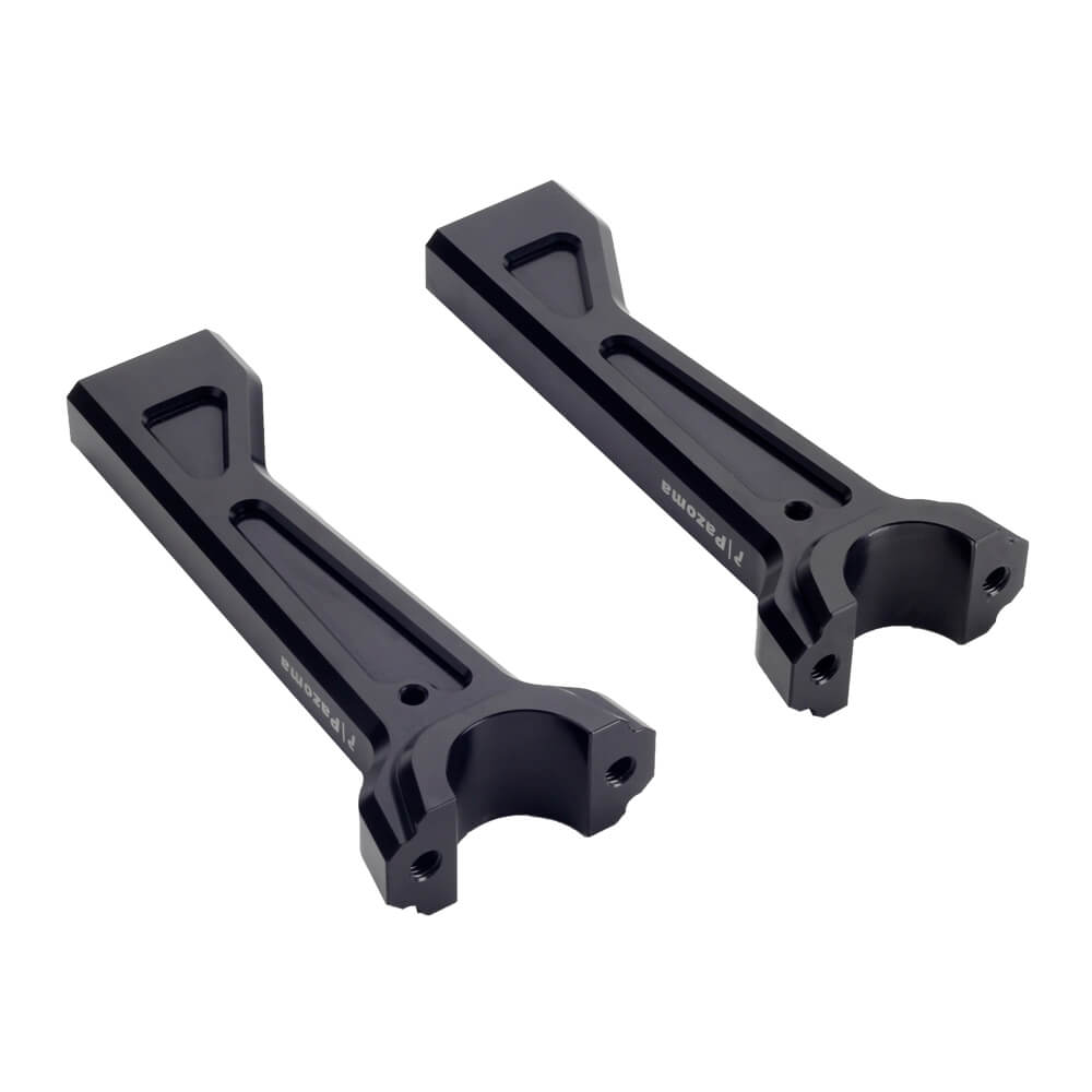 Harley Davidson Pan America CVO 1250 ST RA1250ST Special RA1250SE RA1250S RA1250 Handlebar Tall Risers CNC Aluminum 6061-T6 Black 55900241 2021-2025 - pazoma