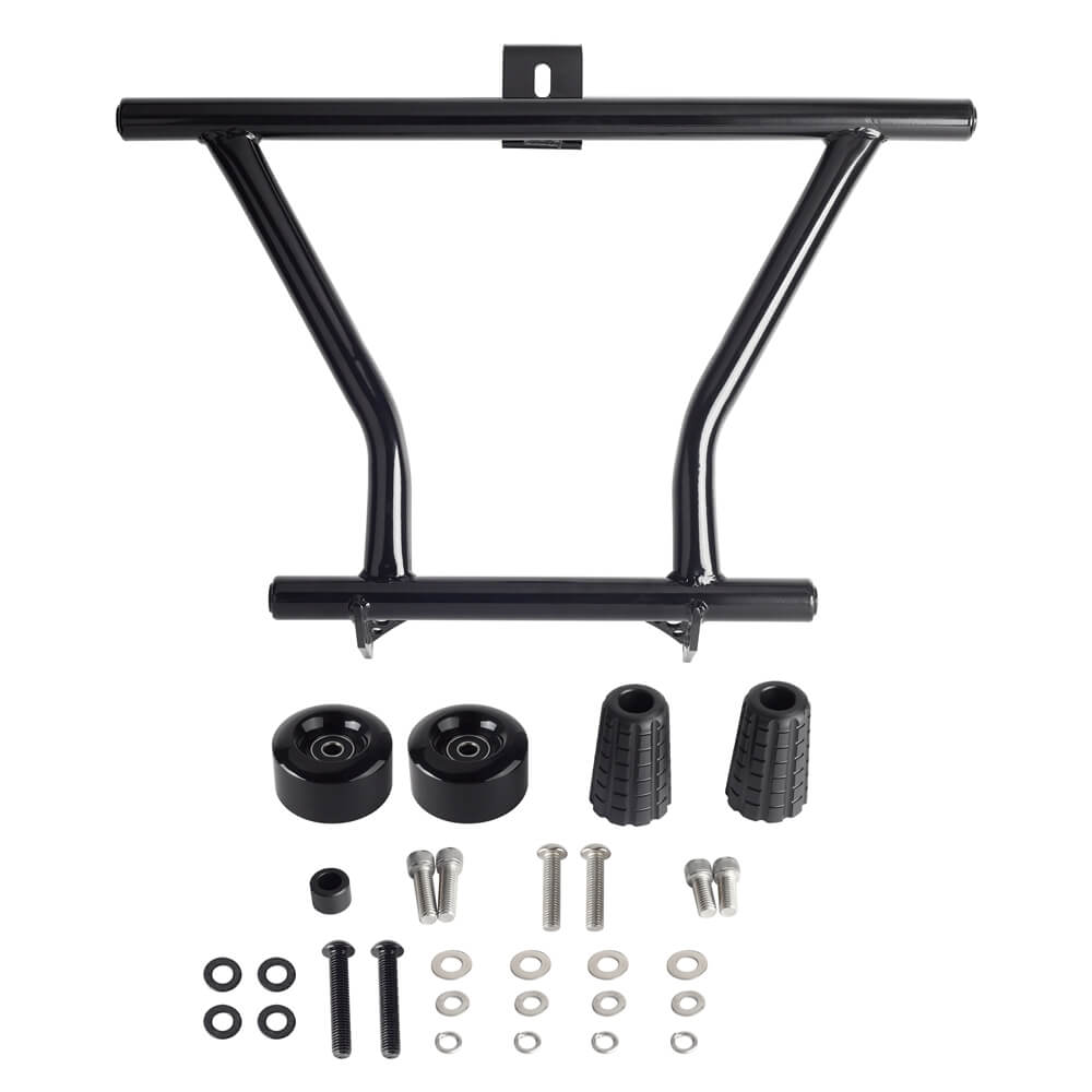 Harley M8 Softail FXBBS FXFBS FXBB FXLR FXFB FLSB FXBR FLFBS FLHCS FLSL Highway Peg High 2 Step Crash Bar Engine Guard crash cage - pazoma