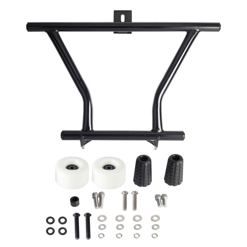 Harley M8 Softail FXBBS FXFBS FXBB FXLR FXFB FLSB FXBR FLFBS FLHCS FLSL Highway Peg High 2 Step Crash Bar Engine Guard crash cage - pazoma