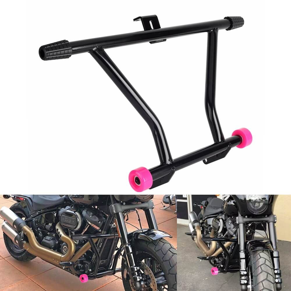 Harley M8 Softail FXBBS FXFBS FXBB FXLR FXFB FLSB FXBR FLFBS FLHCS FLSL Highway Peg High 2 Step Crash Bar Engine Guard crash cage - pazoma