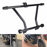 Harley M8 Softail FXBBS FXFBS FXBB FXLR FXFB FLSB FXBR FLFBS FLHCS FLSL Highway Peg High 2 Step Crash Bar Engine Guard crash cage - pazoma