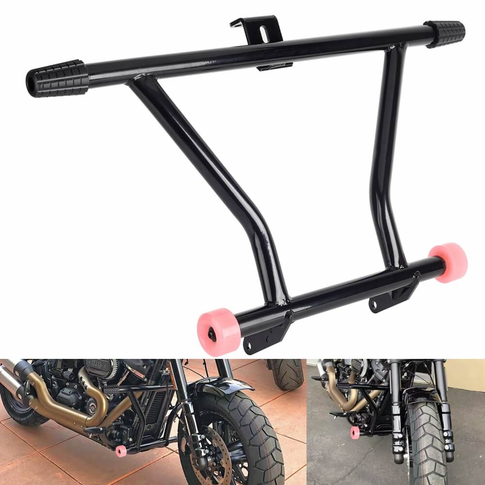 Harley M8 Softail FXBBS FXFBS FXBB FXLR FXFB FLSB FXBR FLFBS FLHCS FLSL Highway Peg High 2 Step Crash Bar Engine Guard crash cage - pazoma