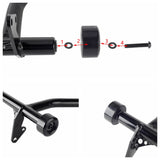 Harley M8 Softail FXBBS FXFBS FXBB FXLR FXFB FLSB FXBR FLFBS FLHCS FLSL Highway Peg High 2 Step Crash Bar Engine Guard crash cage - pazoma