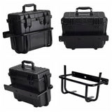 Saddlebags Saddle Bag Case Box W/Conversion Mounting Brackets Guard Rail Kit For Harley M8 Softail Low Rider S Street Bob Standard Fat Bob 2018-2022 - pazoma