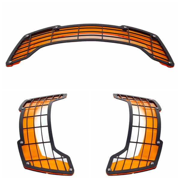 2021-2025 Harley Pan America 1250 ST RA1250ST Special RA1250S CVO RA1250SE RA1250 Headlight Guard Protector Grille Mesh Cover Curved Protection Grill - pazoma