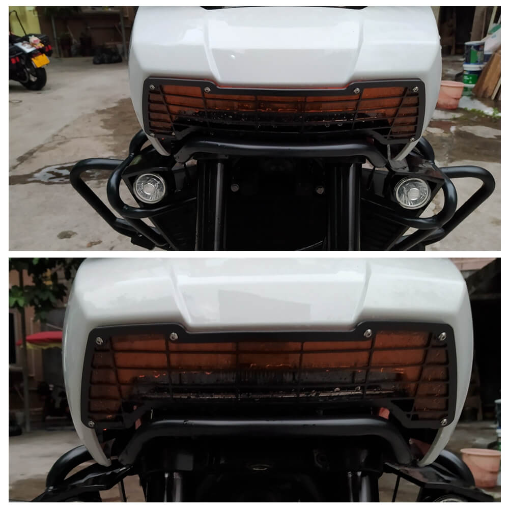 2021-2025 Harley Pan America 1250 ST RA1250ST Special RA1250S CVO RA1250SE RA1250 Headlight Guard Protector Grille Mesh Cover Curved Protection Grill - pazoma
