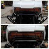 2021-2025 Harley Pan America 1250 ST RA1250ST Special RA1250S CVO RA1250SE RA1250 Headlight Guard Protector Grille Mesh Cover Curved Protection Grill - pazoma