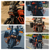 2021-2025 Harley Pan America 1250 ST RA1250ST Special RA1250S CVO RA1250SE RA1250 Headlight Guard Protector Grille Mesh Cover Curved Protection Grill - pazoma